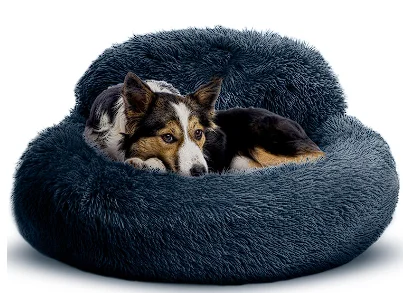 Водонепроницаемая домашняя пушистая роскошная кровать для домашних животных