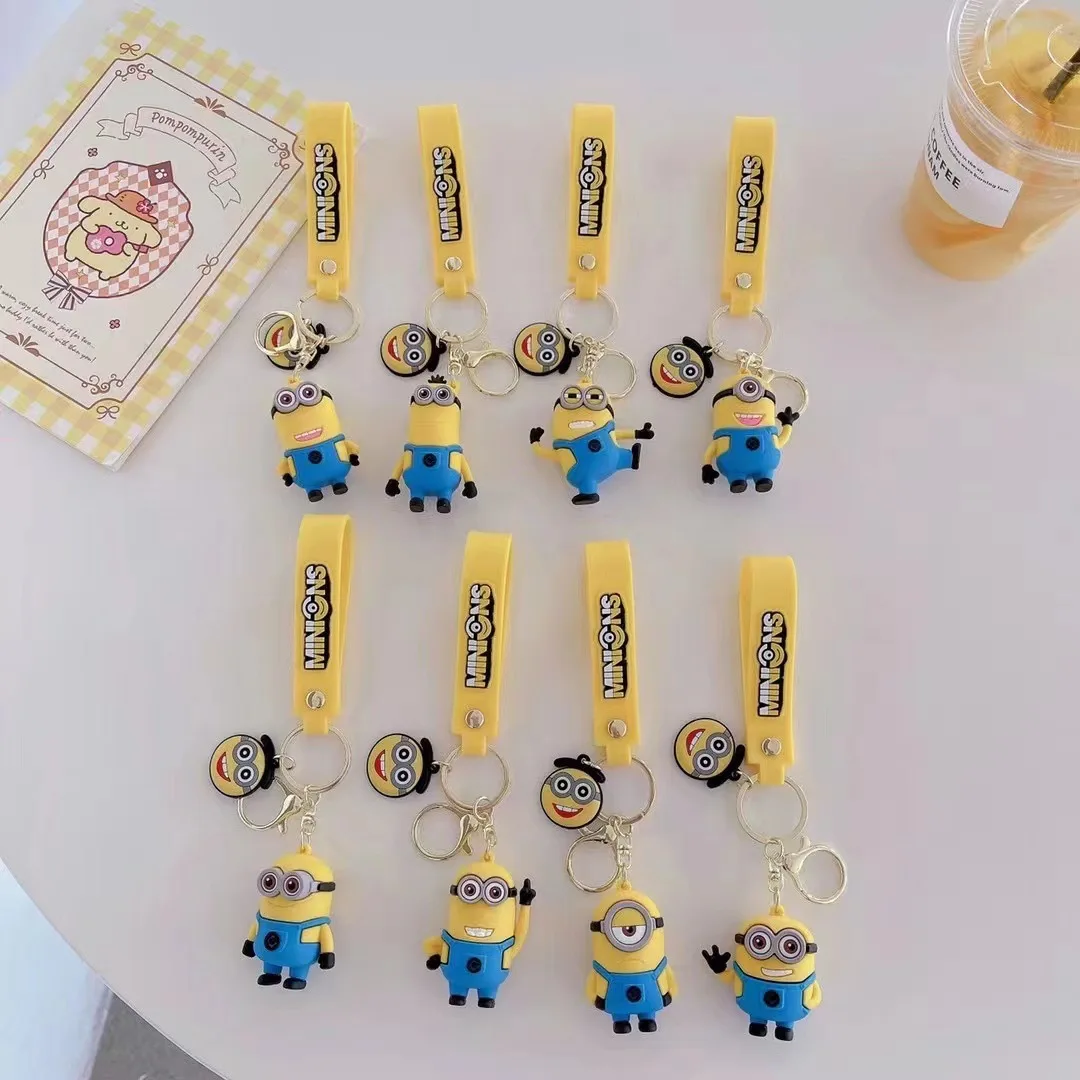 

Брелок для ключей с миньонами из мультфильма «Гадкий я»