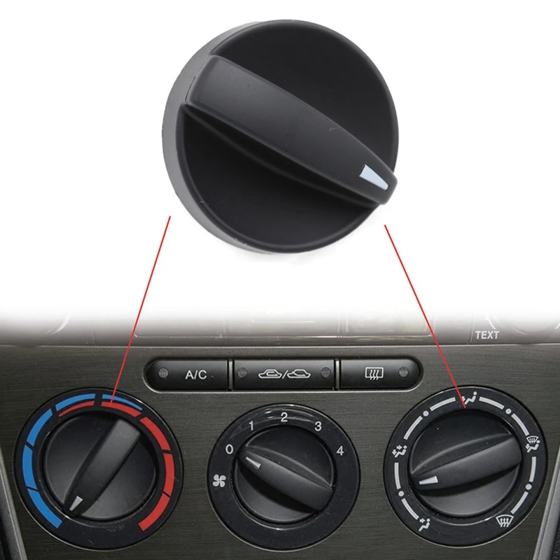 

Heater & A/C Temp / Mode Knob For 2006-2008 Mazda 6 GV2W-61-195 GV2W61195