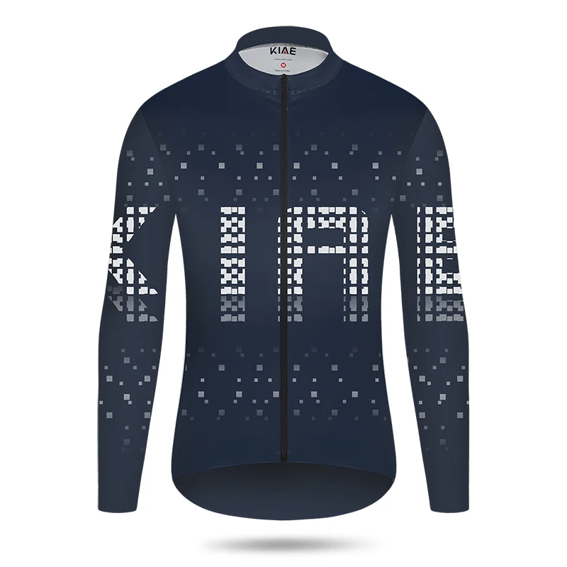 Велосипедная одежда KIAE с длинными рукавами для мужчин и женщин дышащий топ