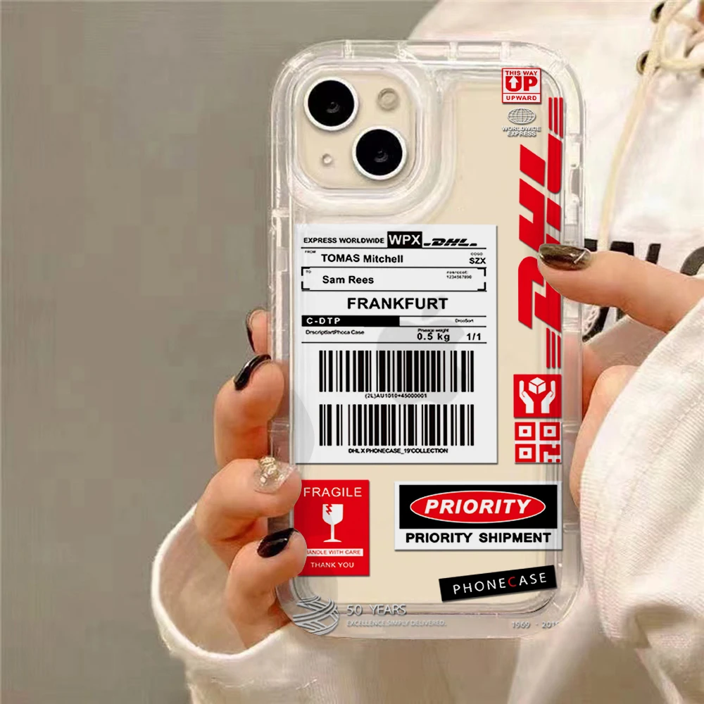 Чехол для телефона DHL Express на 50-летие Xiaomi Redmi 12C 10 10C 9 9A 9C 9T K40 Note 13 12 11 Pro Plus 4G 5G