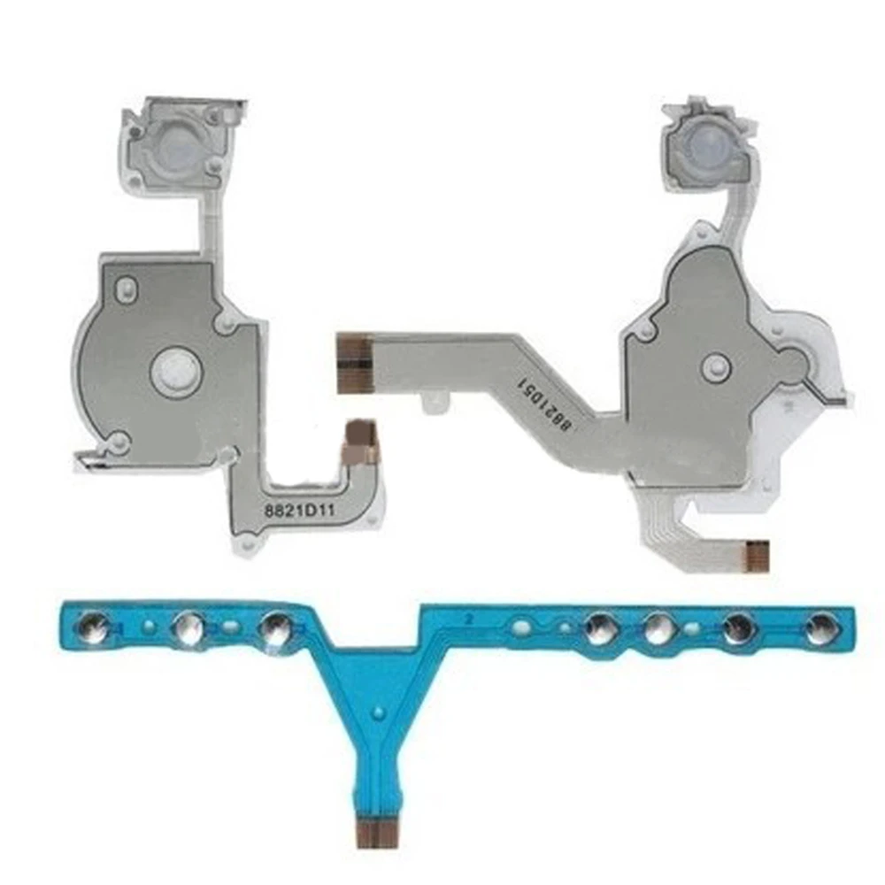 

1 компл. Замена направления перекрестной кнопки Левая Правая кнопка громкости правая клавиатура гибкий кабель для PSP 3000