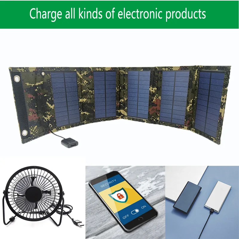 

Dropshipping Solar panel 20W solar folding pack Solar panel Solar charging panel portable charging panel Outdoor climbing