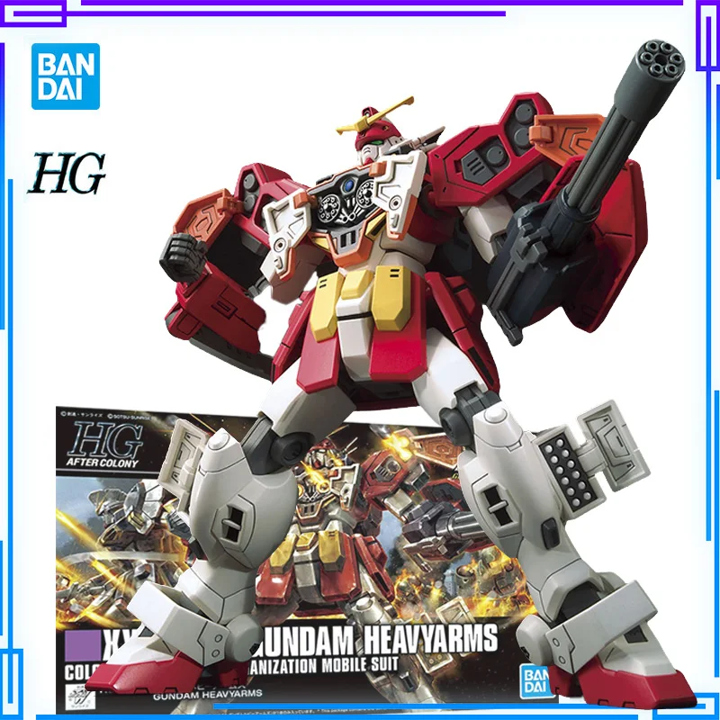 

Набор моделей для мобильного телефона Gundam Wing Heavyarms Bandai, оригинальные модели HG AC 1/144, модели Gunpla, Аниме фигурки, подарок для парня, игрушки