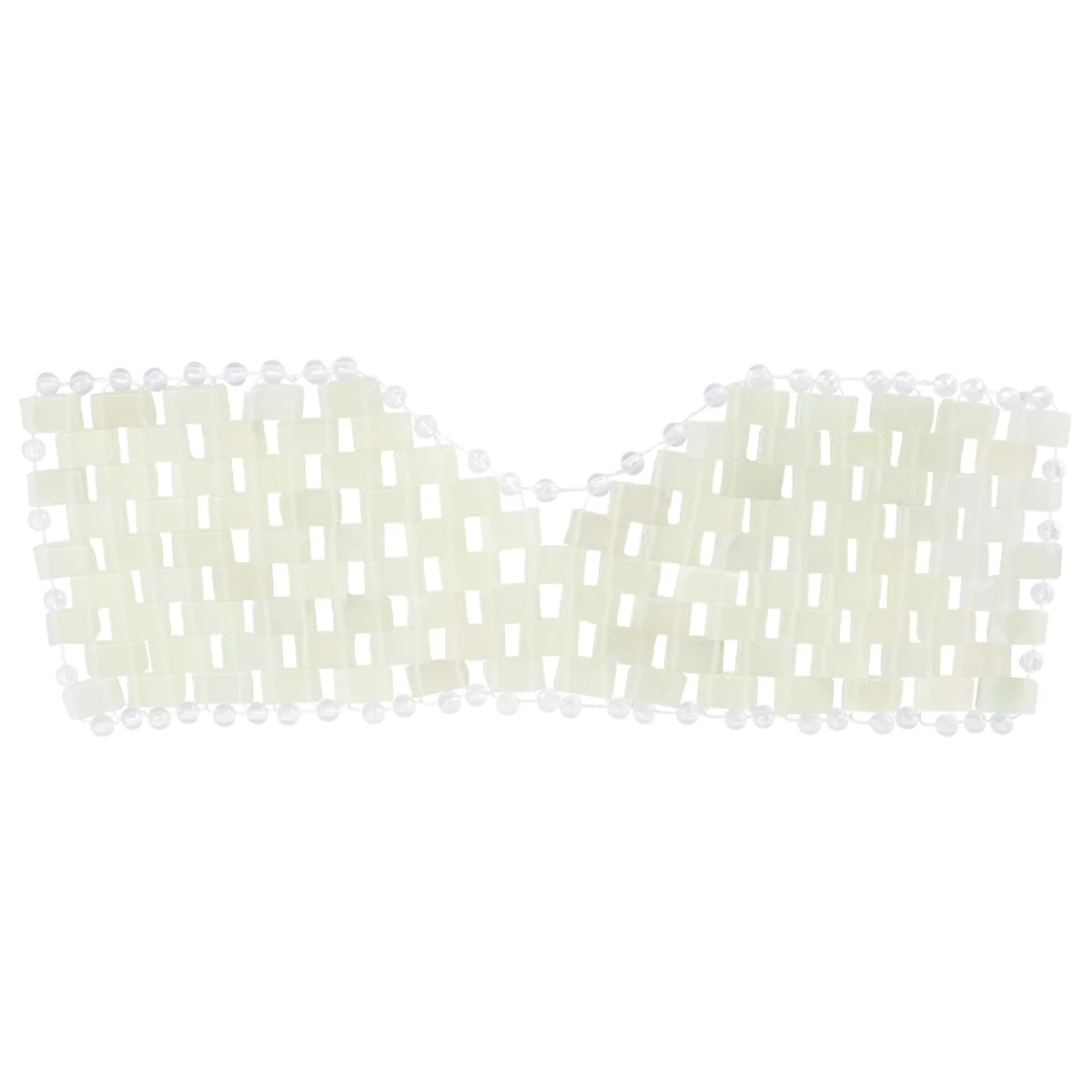 

Jade Eye Blindfold Rose Facial Puffy Eyes Scraper Skin Crystal Cold Patch
