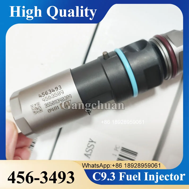456-3493 3563493 C9.3 топливный инжектор двигателя для гусеничного экскаватора Топливная