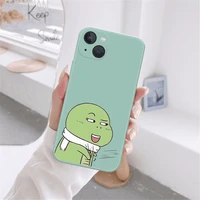 catoon cute couples dinosaur phone case for iphone 13 12 11 pro max xsmax xr x 8 7 plus pale blue silicon soft bumper back cover