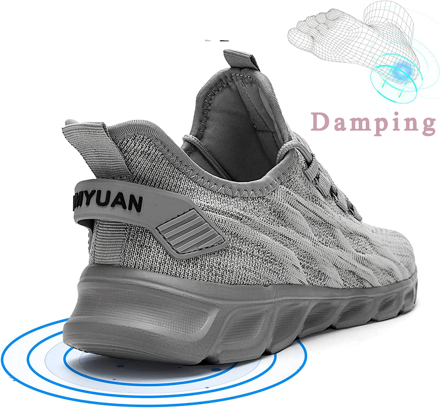 Daymuan Women Mesh Breathable Shoes Slip on Flat Shoes Woman Tenis Casual Shoes Walking Footwear Sneakers Womens Vulcanize Shoes