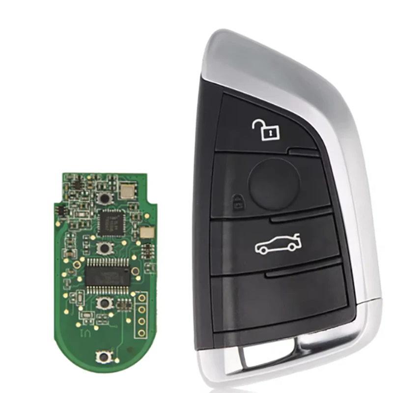 SilKY Keyless Go Автомобильный брелок для BMW 1 3 5 7 серии X1 X3 X5 X6 X7 F CAS4 CAS4 + 2011-2017 PCF7945 3/4 кнопки 315/434/868 МГц