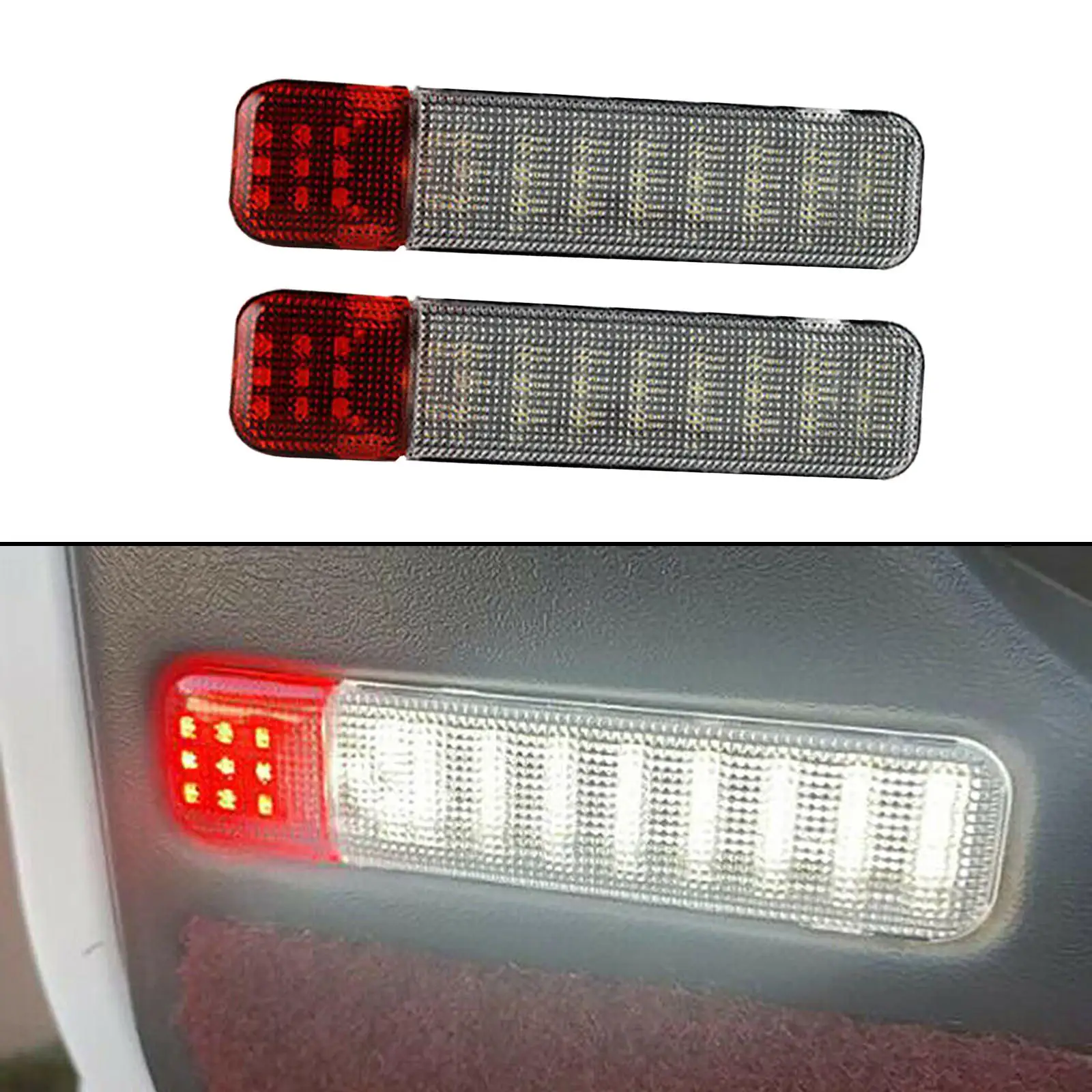 

2Pcs Interior Door Panel Courtesy LED Light Assembly for Suburban for