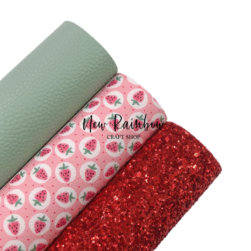 Новый комплект из искусственной кожи радужной расцветки 22x3 0 см/A4 с изображением