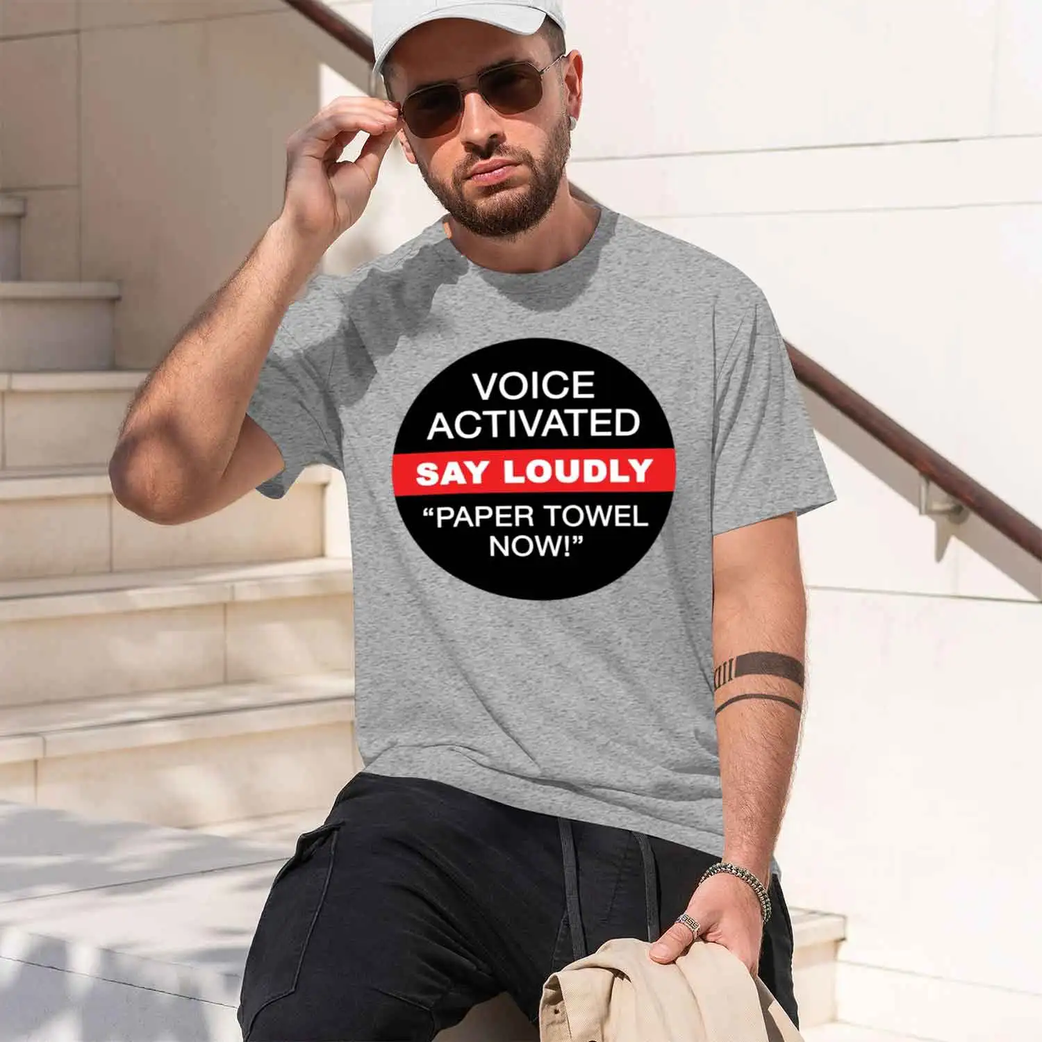 Фото Футболка Hpy Anniversary nald Sticker 2026, новая модель, мужская, с коротким рукавом, круглым вырезом, классическая, повседневная, в различных цветах и размерах, для Dai №4