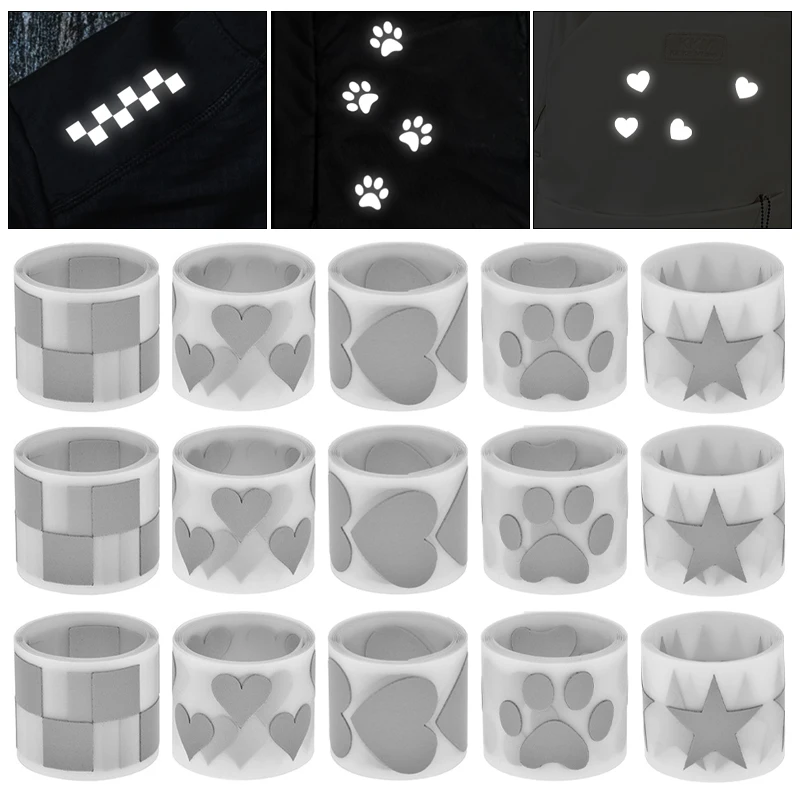 1Mx3cm астрооптические рефлекторные ленты наклейка подходит для одежды железный мешок футболки тепловые наклейки одежда декоративные материалы