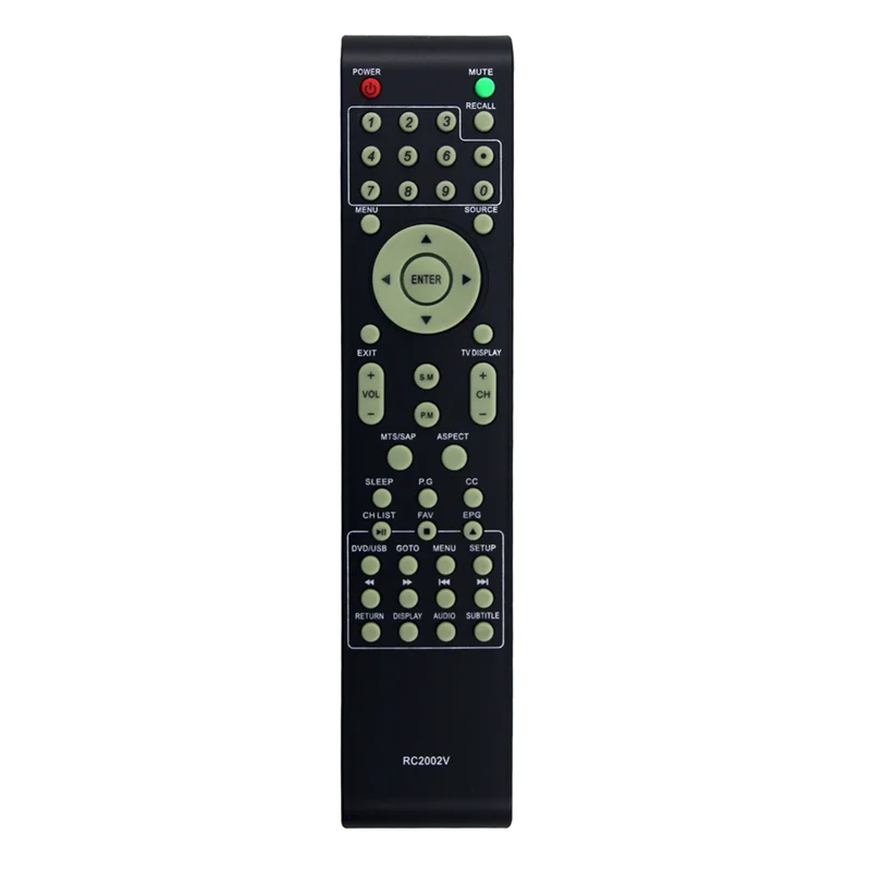 Фото M23K RC2002V Пульт дистанционного управления для телевизора Viore LCD26VH56 LCD26VH56M LCD32VH56A LCD32VH65 LCD32VH56 LCD19VH65 LCD19VX60PB1 №4