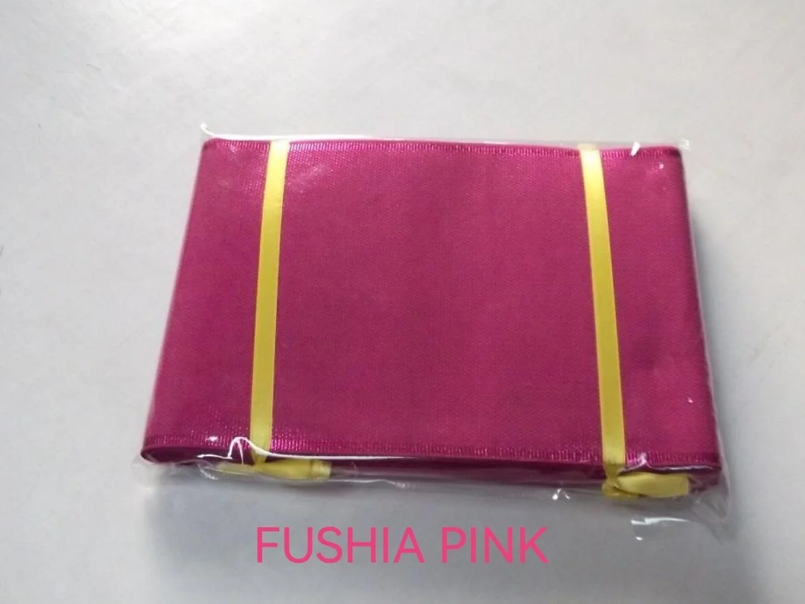 Wholesales  Nigerian Fushia pink aso oke gele Nigeria headtie pure color big aso oke headtie gele asoebi party gele