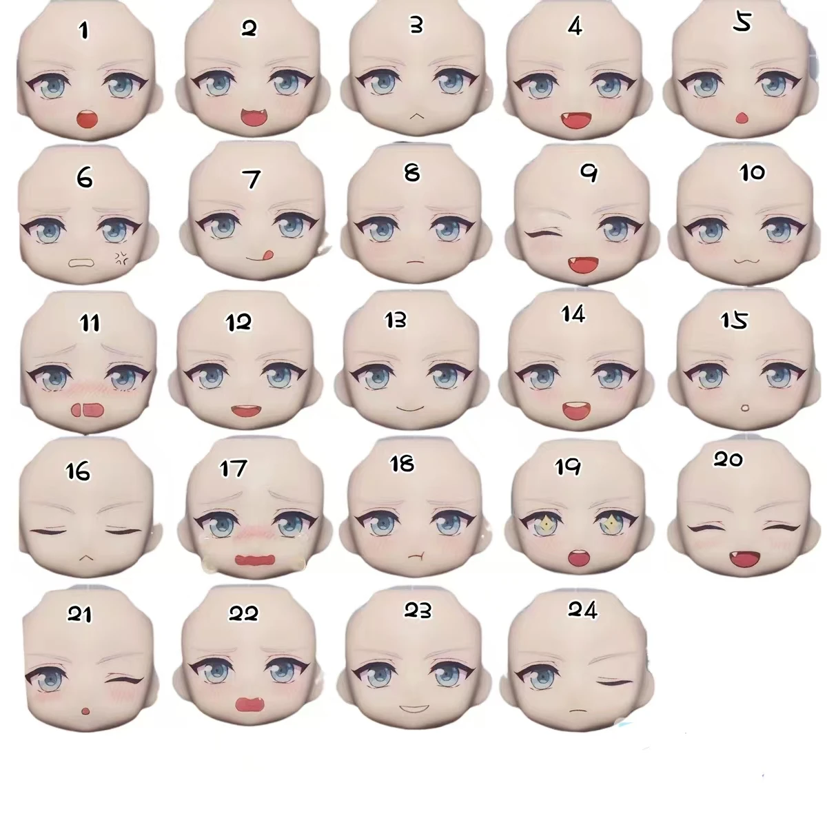 Taki Ibuki OB11 лицо звезда вода наклейка GSC YMY 1/12 кукла Лицевая панель ручной работы