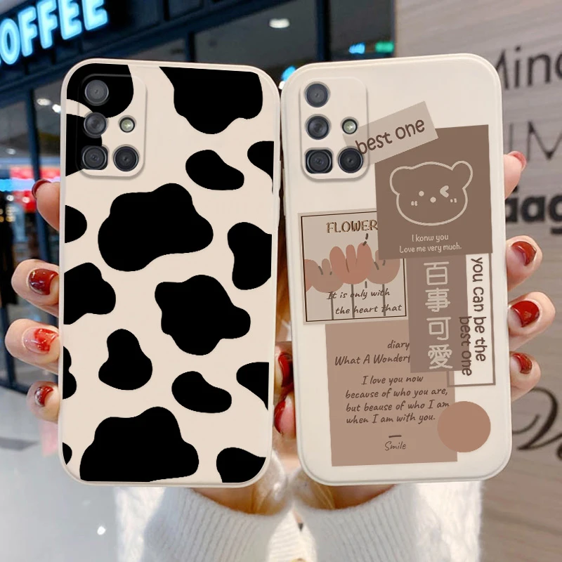 S22 Case For Samsung A51 Case Samsung A52S 5G A52 A32 A71 A72 A73 A33 S21 S22 Ultra Funda Galaxy S20 FE A31 A50 A12 A21S Covers 