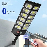 solar street light dusk to dawn outdoor lighting 8000lm solar flood lights outdoor with motion sensor and remote control