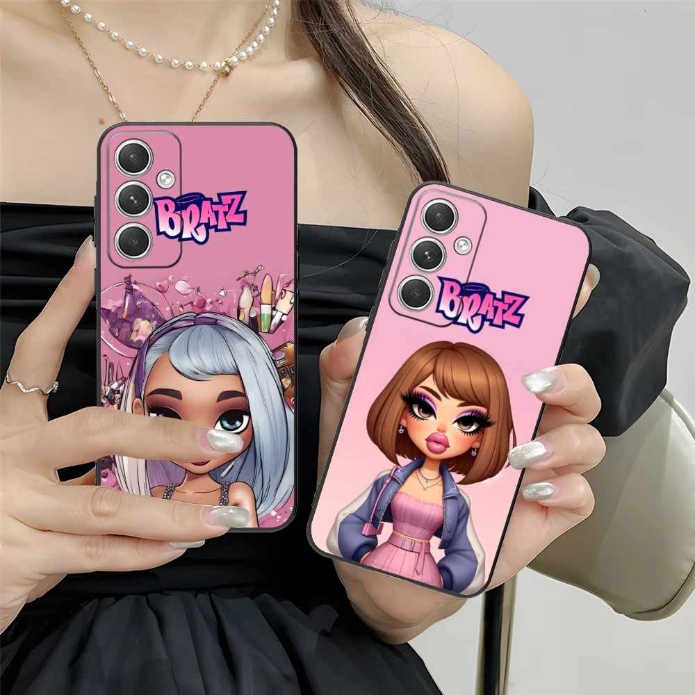 Цветной чехол для мобильного телефона с рисунком B-Bratz Samsung M55 35 15 54 34 14 33 23 13 42 32 22 F55