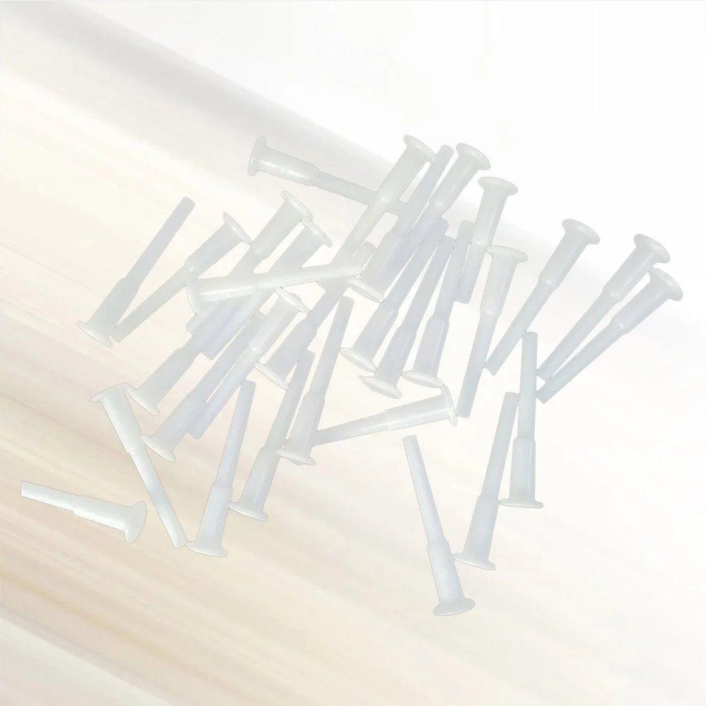 

50pcs Yoga Air Plug Air Pin Jump Air Stopper for Exercise Fitness ( White )