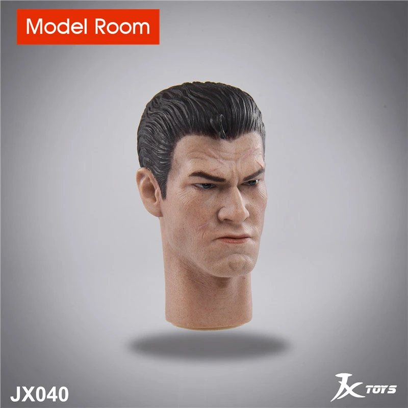 JXTOYS JX040 1/6 голова Карателя из комиксов мужская модель с резьбой по голове солдата