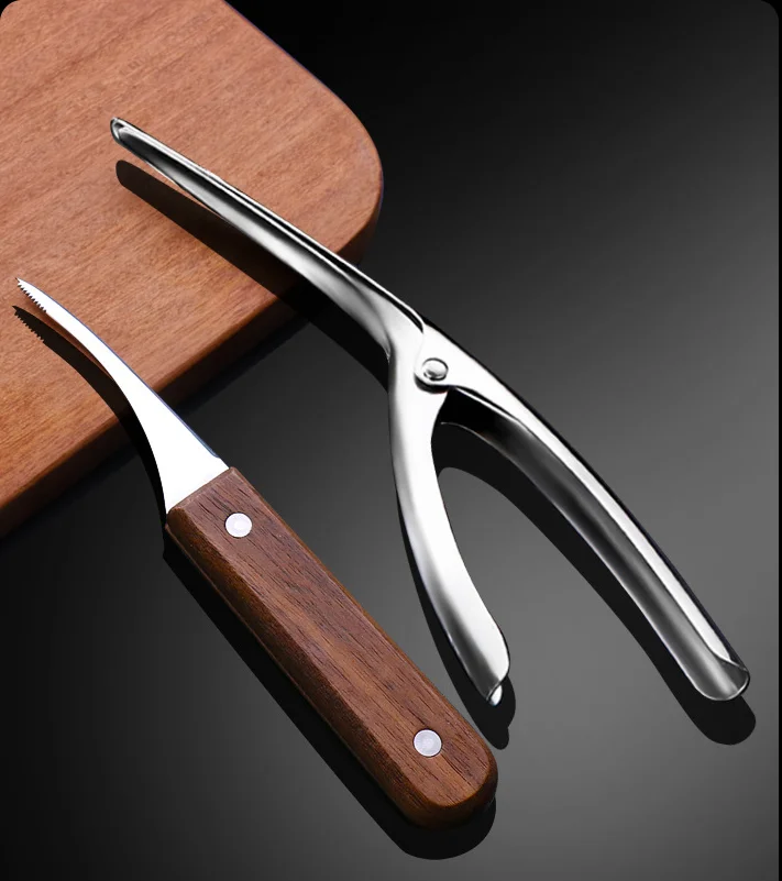 

Инструмент для очистки креветок из нержавеющей стали