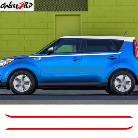 2 шт., автомобильные виниловые наклейки для KIA Soul