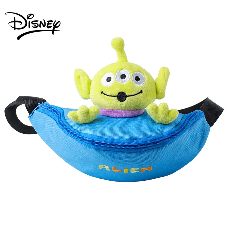 Disney's New Donald Duck Waist Bag Students' Versatile Fashion Chest Bag Men's and Women's Bag Single Shoulder Bag Messenger Bag