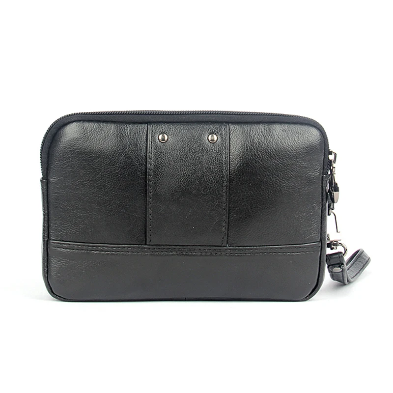 Мужской Кошелек-клатч Модная Повседневная Сумка Из Натуральной Телячьей Кожи