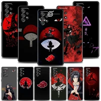 cute naruto itachi uchiha phone case for samsung a01 a02 a03s a11 a12 a13 a21s a22 a31 a32 a41 a42 a51 4g 5g tpu case bandai