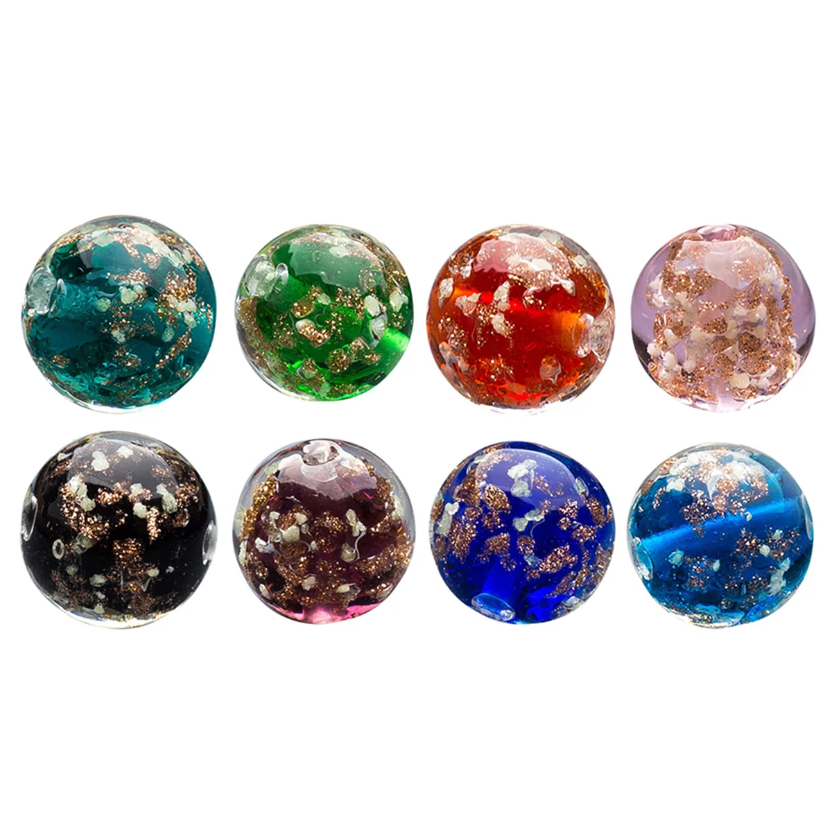 

8 Pcs Jewelry Accessories Bead DIY Spacer Beads Bulk Jewelery Making Crystal Ornaments