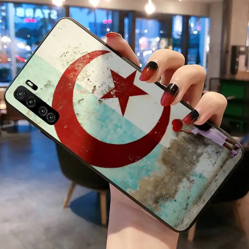 Чехол с флагом Алжира для телефона Huawei P20 P30 P40 lite E Pro Mate 40 30 20 P Smart 2020 |