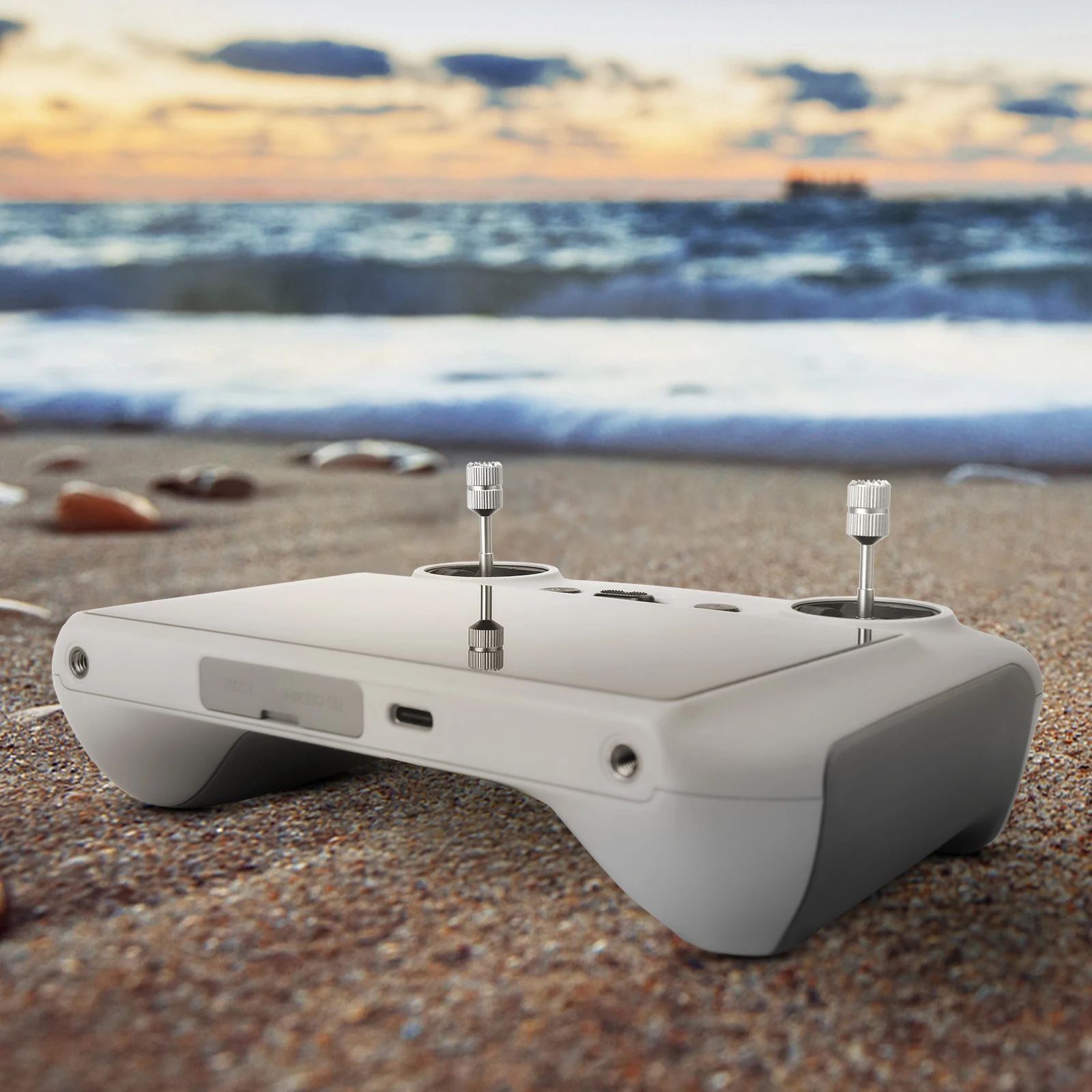Фото Удлиняющий джойстик с дистанционным управлением для DJI Mavic 4 Pro/FLIP/Air 3S/Mini 4 Pro, рокер для большого пальца, сменная палка для DJI RC 2/RC №5