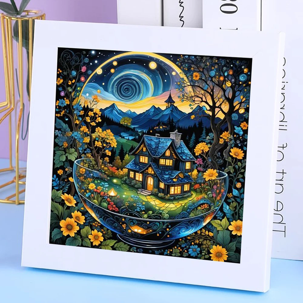 Набор для алмазной вышивки Пейзаж мира 5D