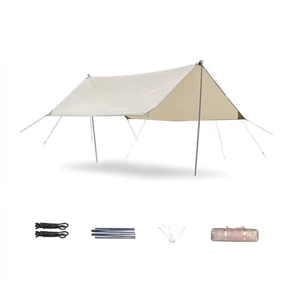 

Outdoor Tent Sunscreen Shade Canopy Waterproof Square Tent Canopy Oxford Cloth Camping Picnic Canopy Tent Shade Canopy