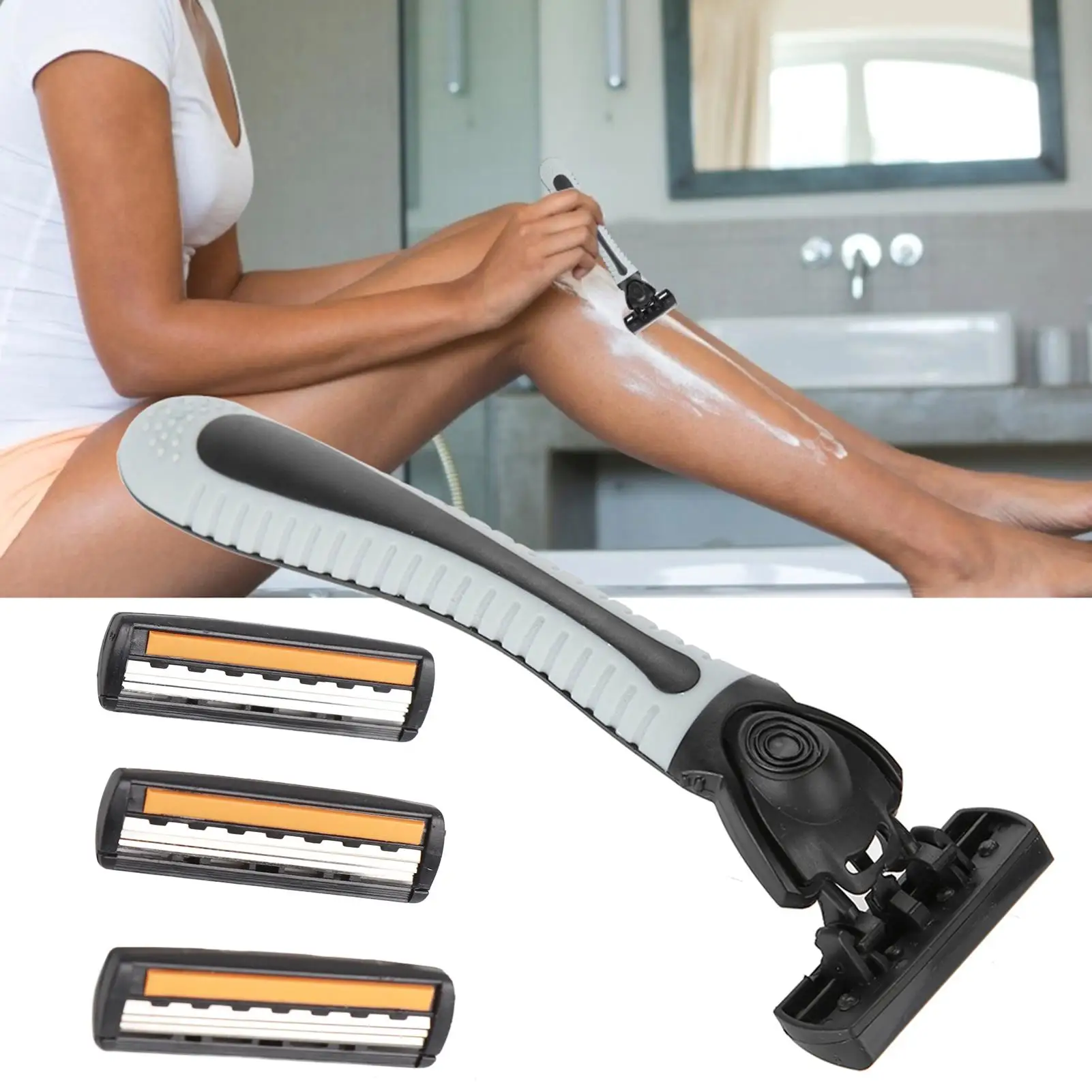 6 шт. шестислойные мужские бритвенные головки со сменными лезвиями