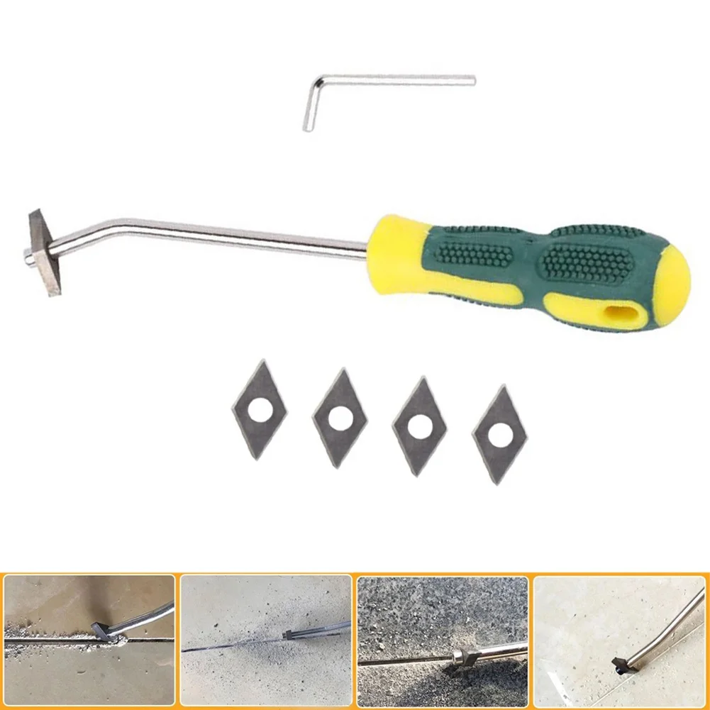 

New Tile Cleaner Kit Durable Tungsten Steel Tile Ceramic Grout Remover Reusable Home Tile Cleaning Tools
