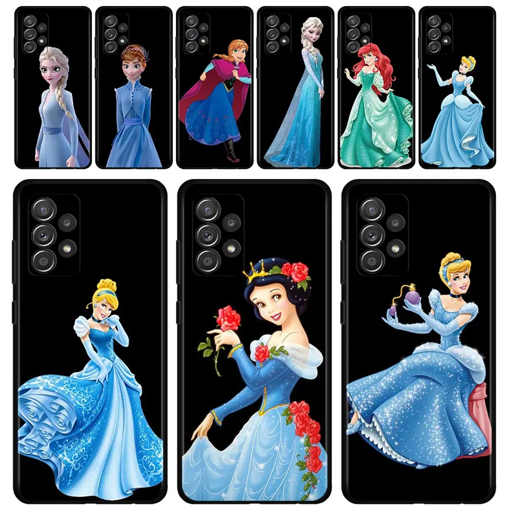 Чехол для Samsung Galaxy A71 A51 A41 A12 A23 A52 A72 A22 A02s A03s A53 A73 A32 A33 A13 Золушка белоснежная