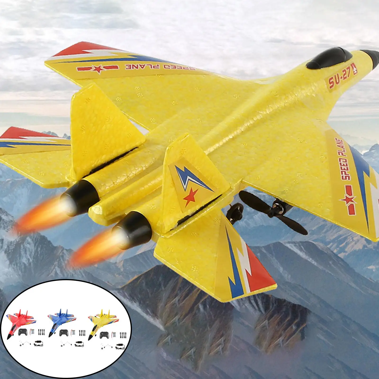 

2,4G RC Fixed Wing беспилотный самолет 2CH с фонарями для начинающих