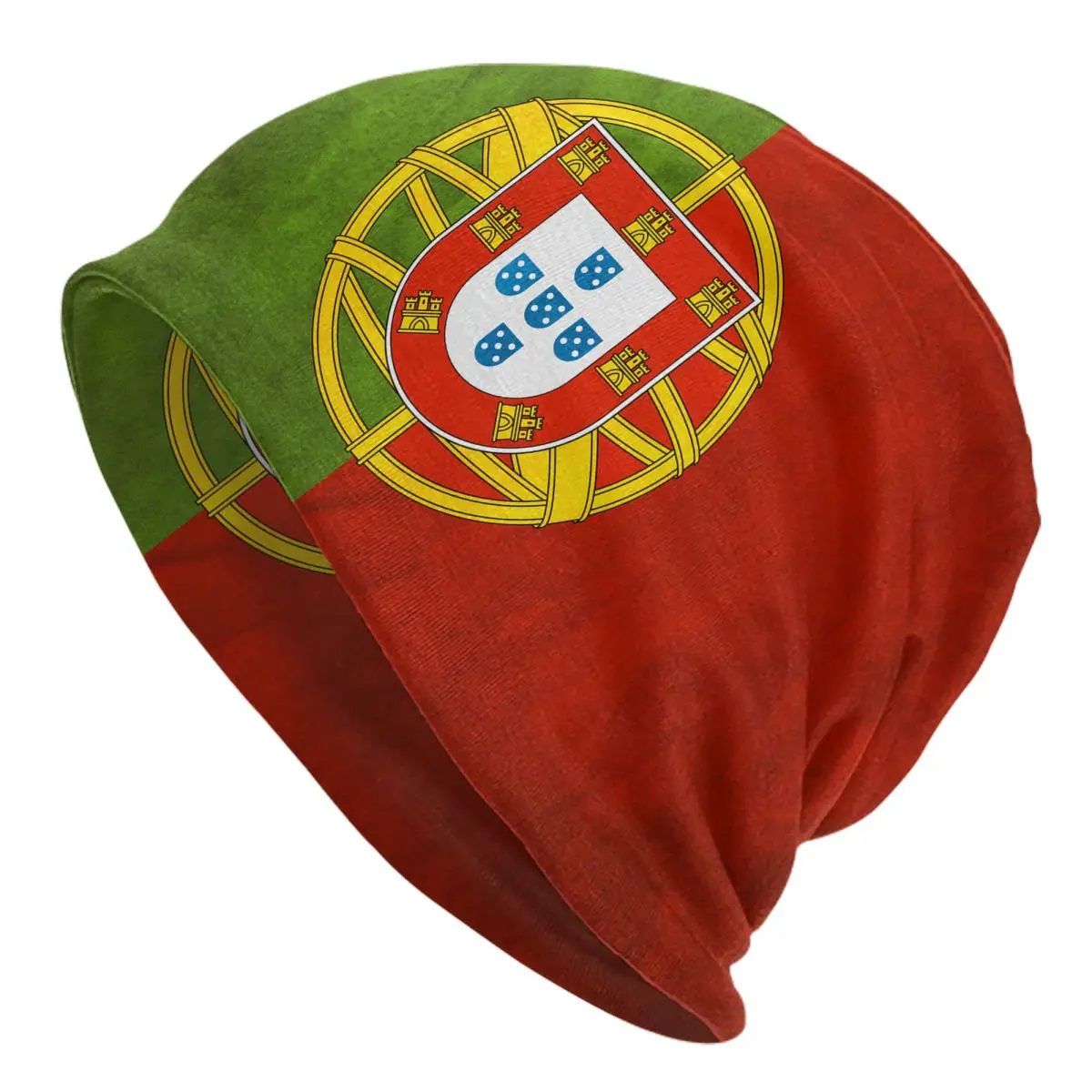 Portugal Flag Adult Men's Women's Knit Hat Keep warm winter Funny knitted hat