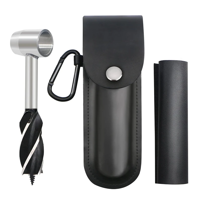 

Survival Settlers Tool,Bushcraft Gear Equipment, Eye Wood Auger Drill Bit Set,Manual Hand Drill Heavy Duty Steel