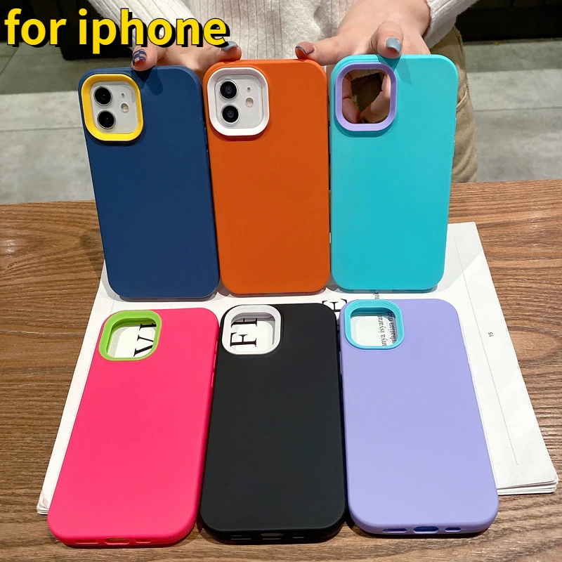 

Противоударный силиконовый чехол для iPhone XR 7 6S 8 Plus 14 13 12 11 Pro Max XS X