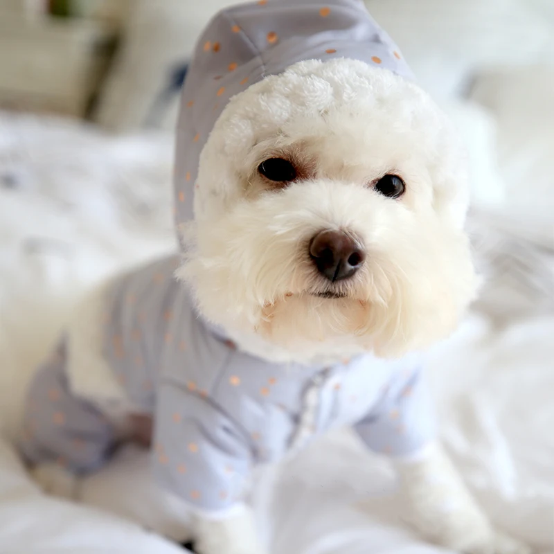 

Small Dog Thicken Jumpsuit Winter Warm Doggie Puppy Chihuahua Yorkshire Shih Tzu Maltese Poodle Bichon Clothes Pet Coat Jacket