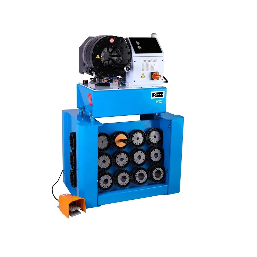 

P32 Automatic Hydraulic Hose Crimping Machine Rubber Pipe Making Machine Hose Pressing Machine