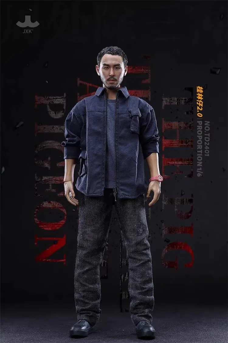 JXK TD2401 1/6 солдат азиатская знаменитость Ruan Jingtian полный набор 12 дюймов экшн-фигурка