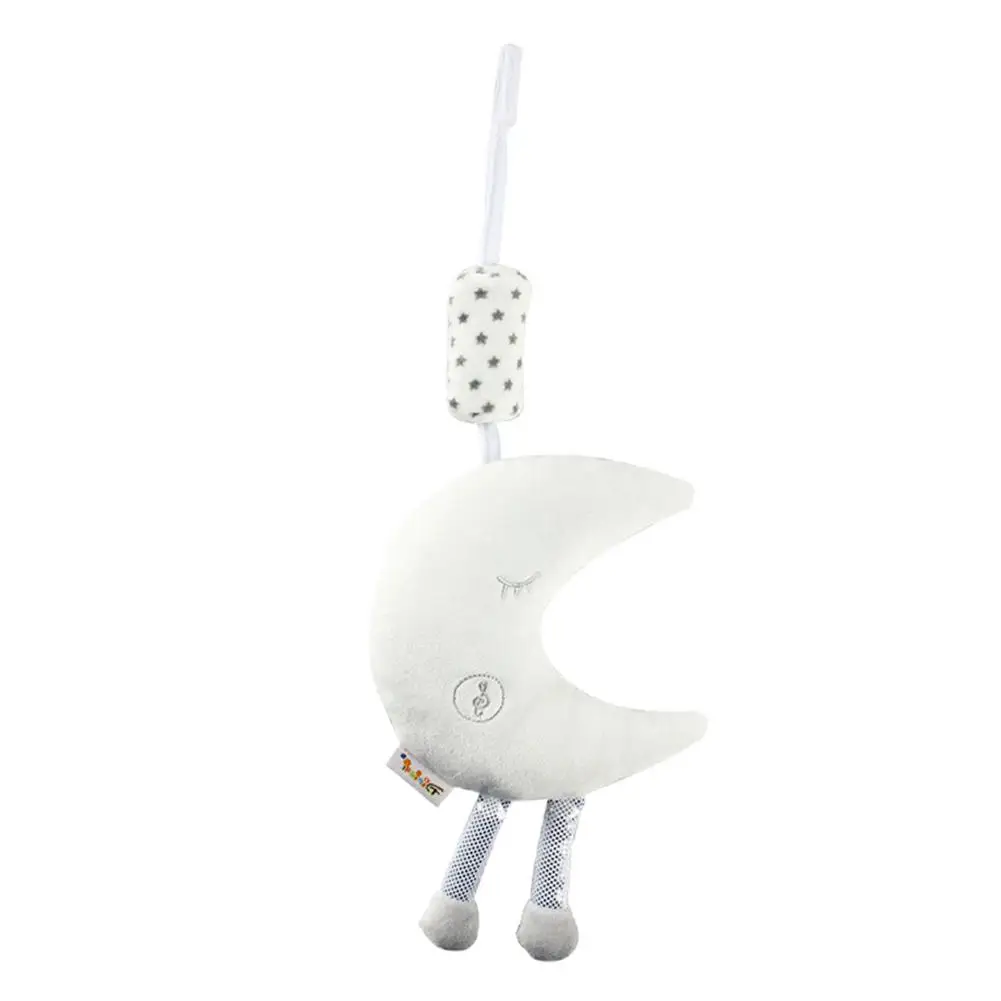 

Musical Mobile Toys Newborn Rattle Toy Cute Learning Edccation Cartoon Moon Cloud For Infant Strollers Crib Hanging Baby Gift