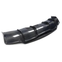 car rear bumper real carbon fiber rear lip diffuser protector external accessories for tesla model3