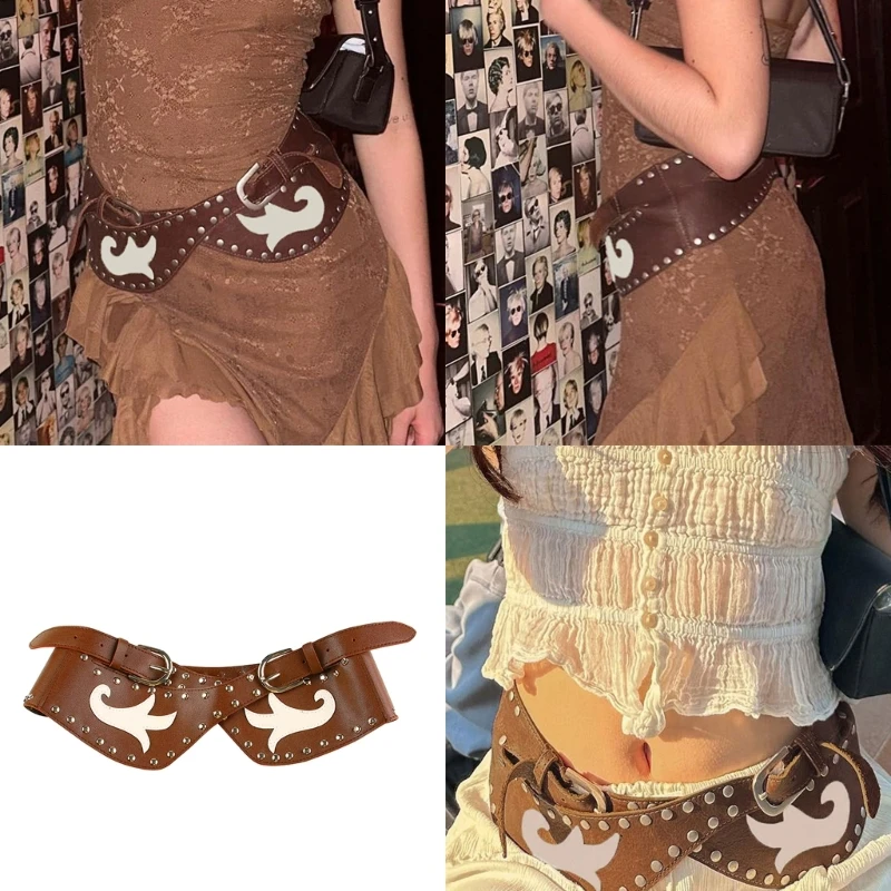 

Регулируемый пояс с пряжкой из искусственного сплава, пояс с заклепками, популярный пояс для девочек и женщин, пальто, юбки,