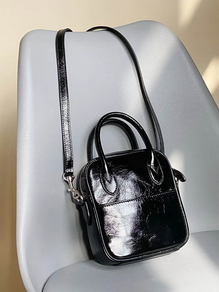 

Новая простая женская сумка 2022, маленькая квадратная сумка, кожаная сумка на плечо, модная мини-сумка-мессенджер.