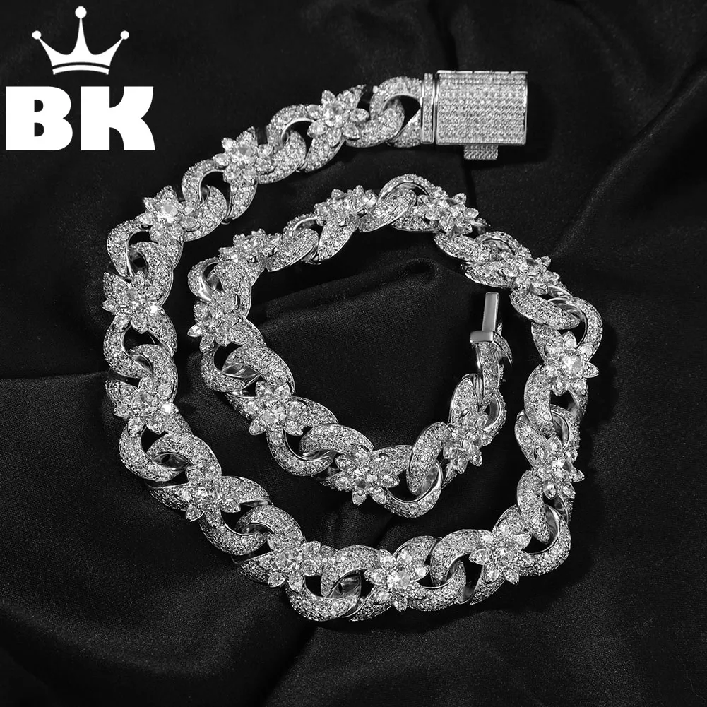 BLING KING 15 мм бесконечность ледяная фотосессия для женщин девушек сверкающий